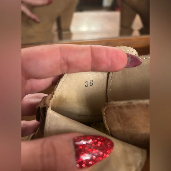 Rag & bone Harlow nubuck cognac and brown bootie - Picture 9 of 10